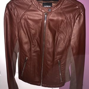 New Brown Leather Jacket